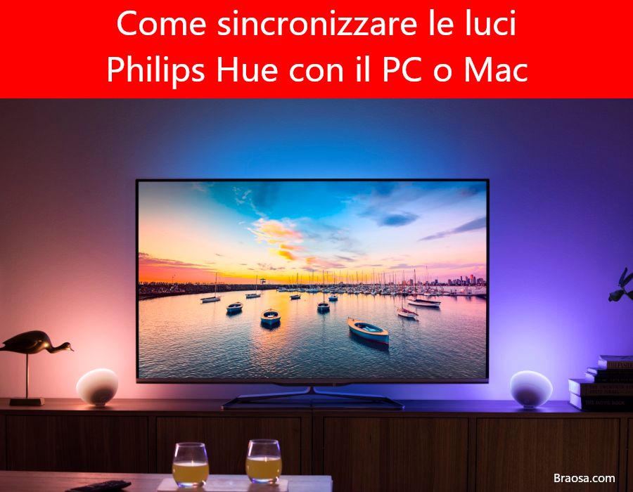 Come sincronizzare le lampadine Philips Hue con il PC o Mac