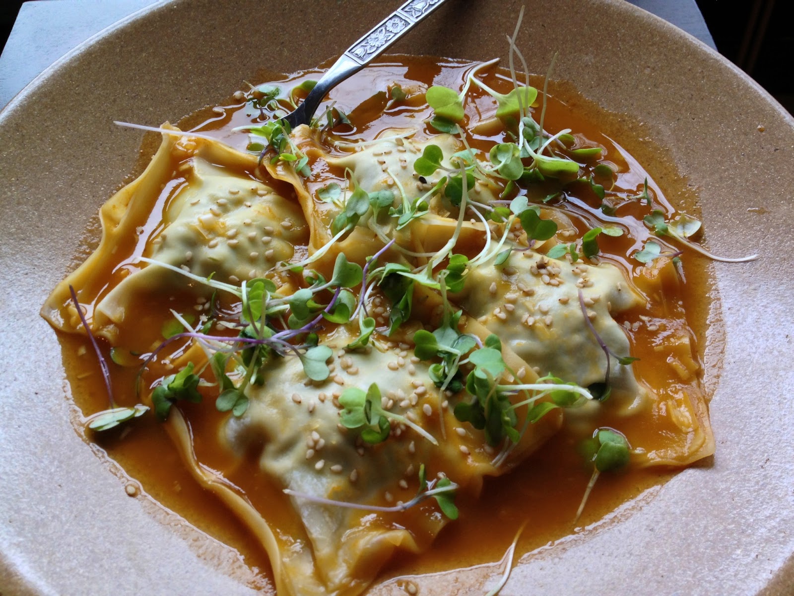 FOOD FOR YOUR HEART Edamame Dumplings