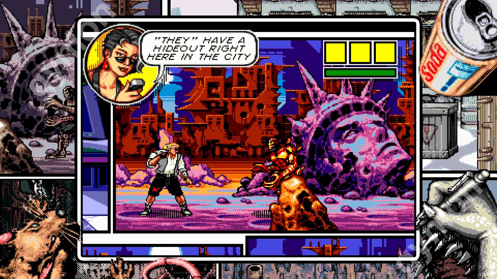 download sega mega drive comix zone download sega mega drive comix zone