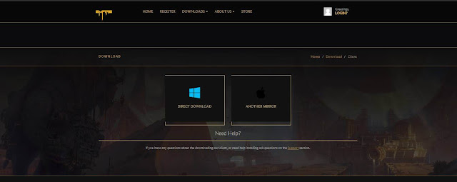 صفحه تسجيل لعبه Empires-CO