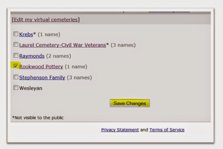 Hamilton County Genealogical Society Virtual Cemeteries on Find A Grave