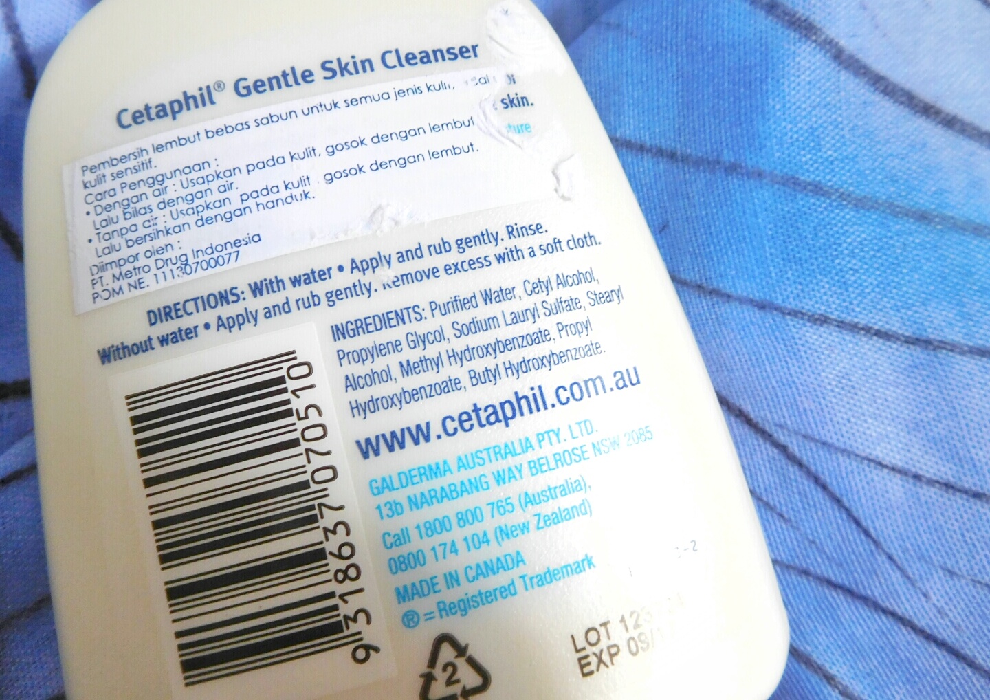 Review Cetaphil Gentle Skin Cleanser On Acne Prone Face