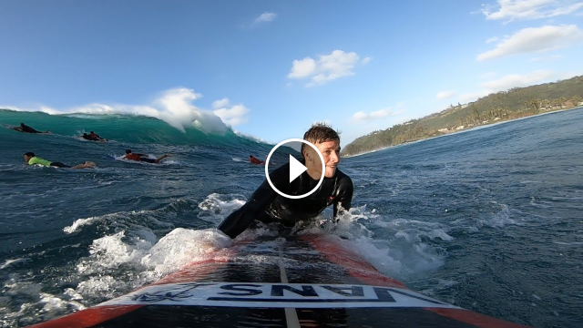 FULL RAW WAIMEA SESSION GOPRO POV