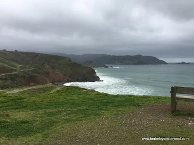 Mori Point on Mori Point trail in Pacifica, California