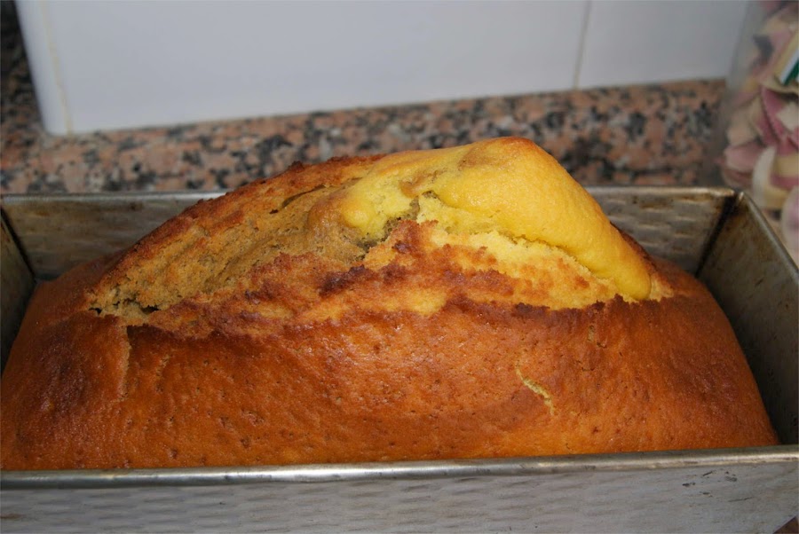 bizcocho dos sabores