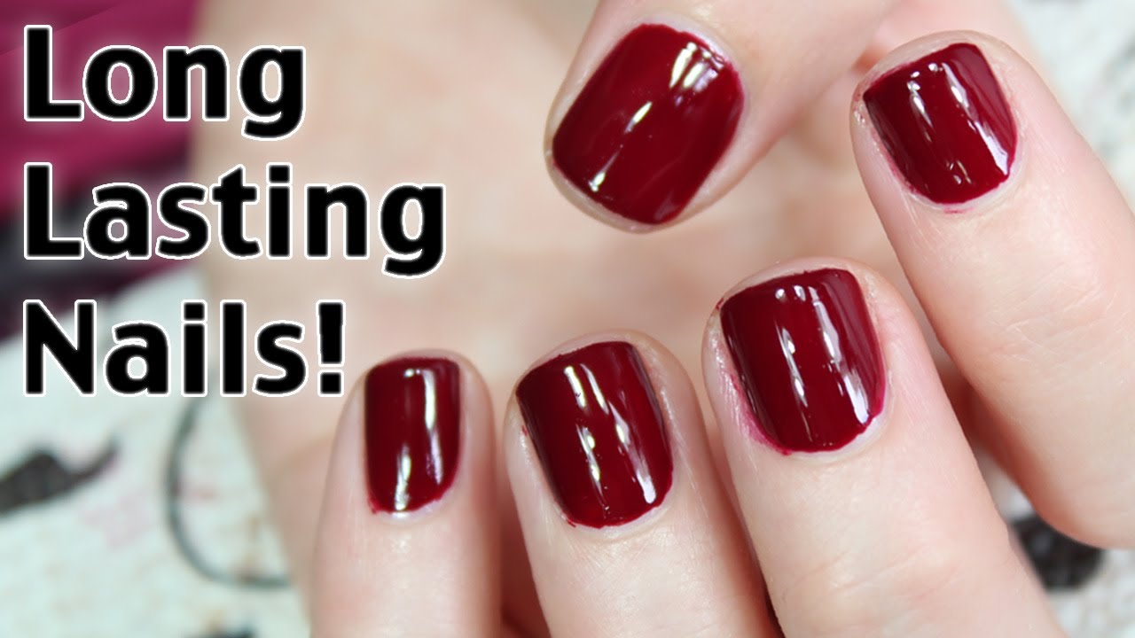 How to Keep Your Nail Polish on Longer beauty4everything3