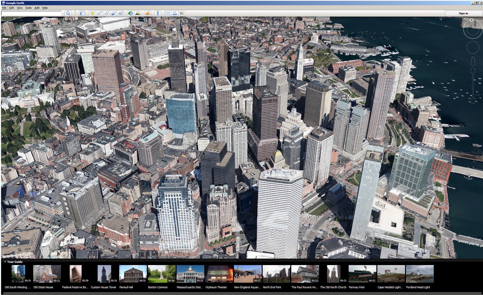 Das neue Reiseführer-Feature in Google Earth 7