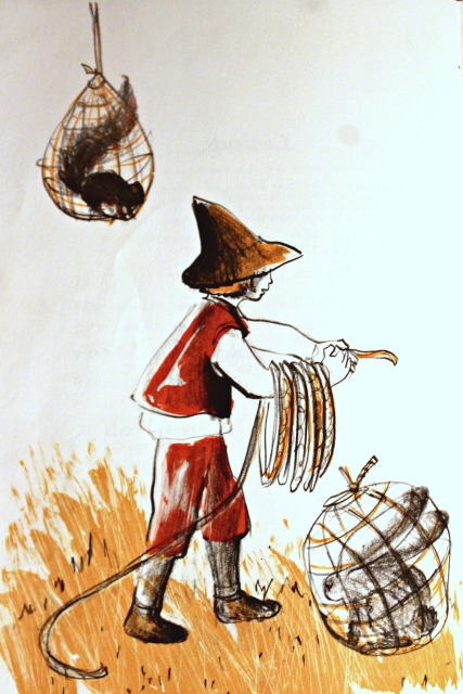 "The Boy and the Water-Sprite" from Favorite Fairy Tales Told In Sweden, retold by Virginia Haviland, illustrated by Ronni Solbert. Little, Brown and Company, 1966.