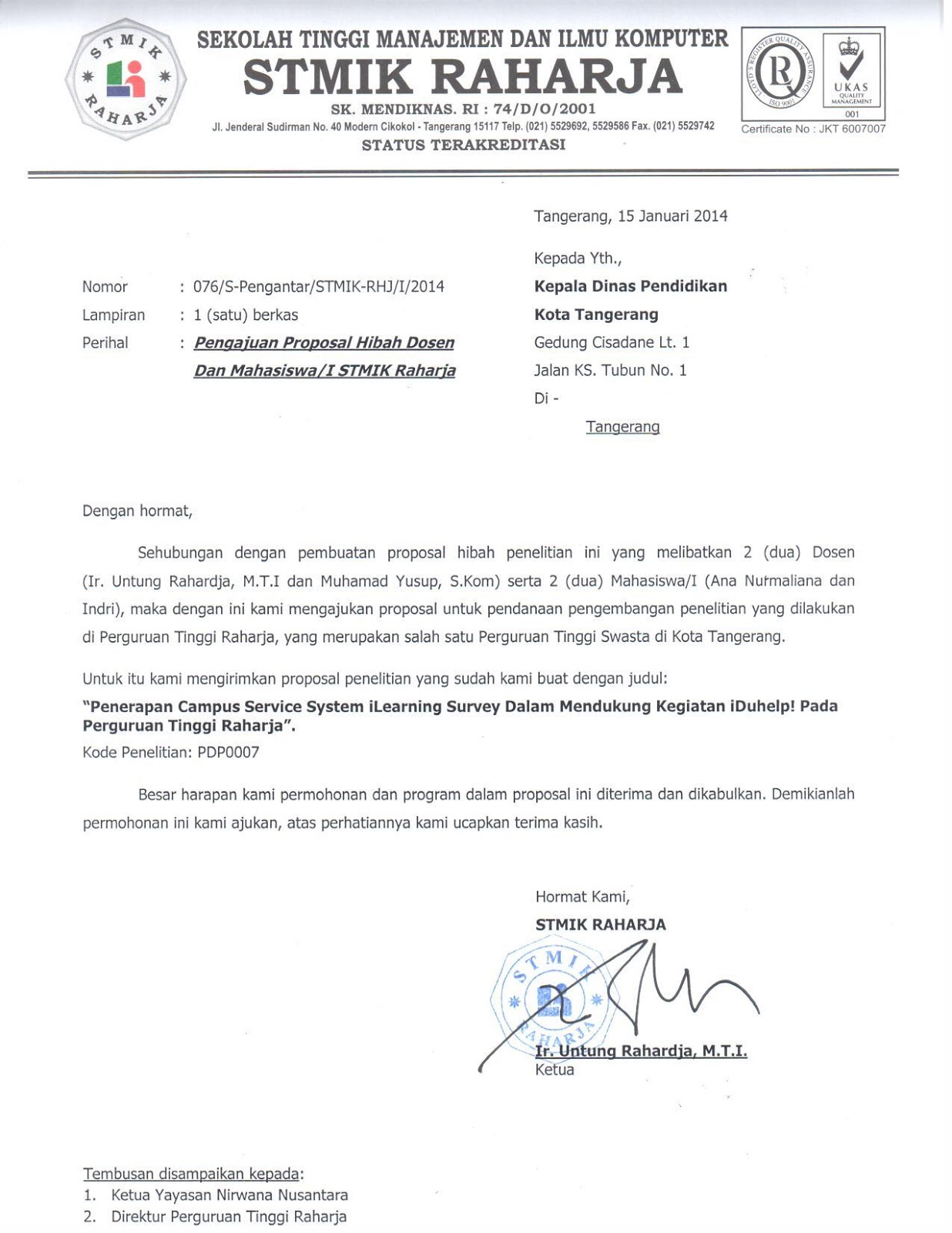 Get Surat Pengantar Proposal Sponsorship Doc PNG