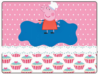 Peppa Pig Cooking Free Printable Kit. Peppa Pig Cooking Free Printable Kit.