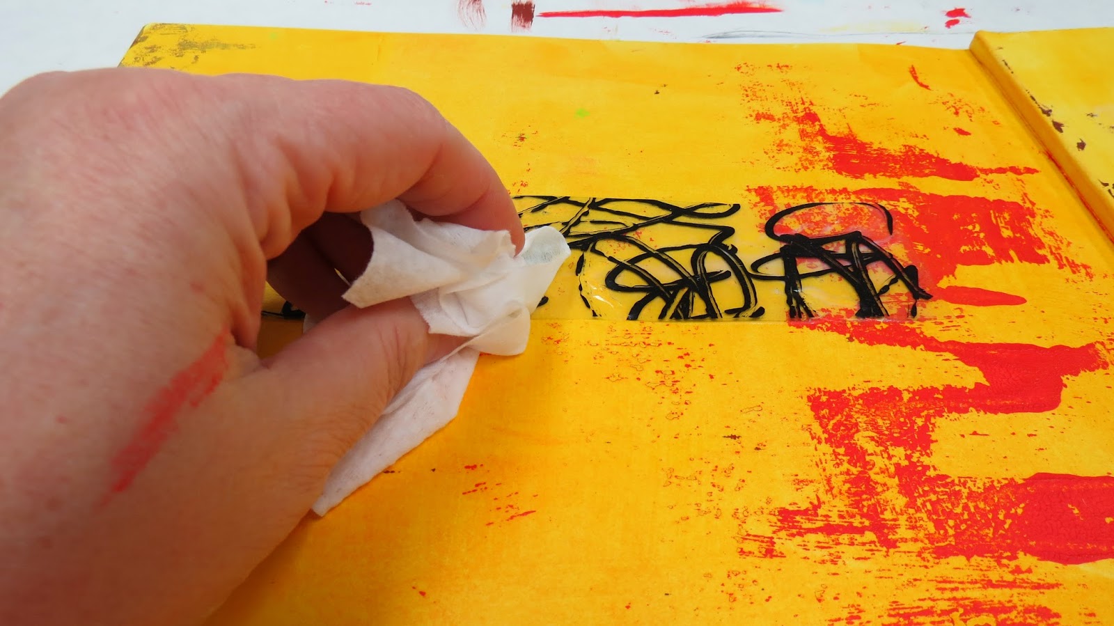 Approachable Art by Judi Hurwitt Tutorial Transparent Acrylic Skins