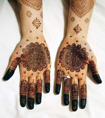 Indian Tikki Style Henna Design