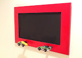 Red Race Car Chalk Board $29.95