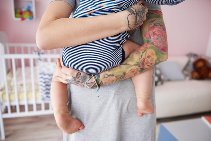 madres tatuadas con hijos
