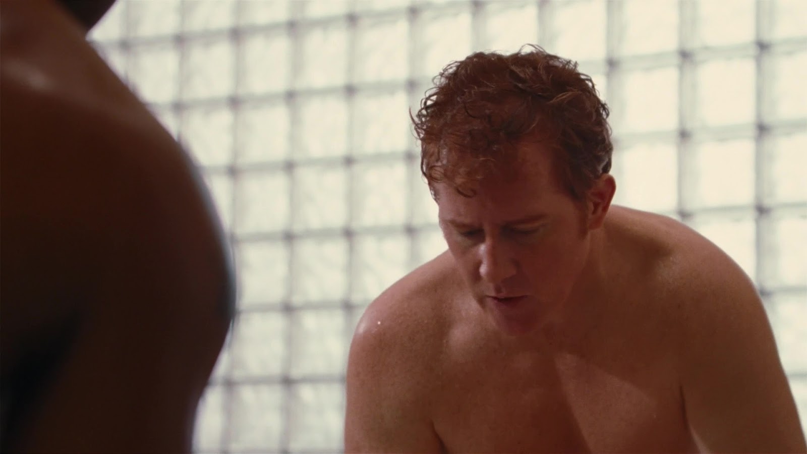 Thaddeus Rahming and Rich Brown nude in Hall Pass.