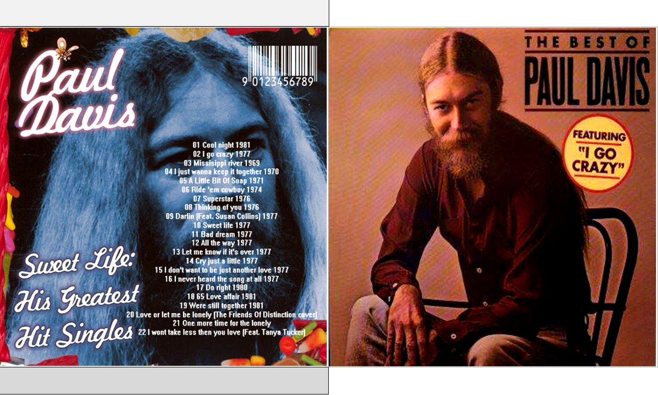 MUSICOLLECTION PAUL DAVIS The Best Of 2013