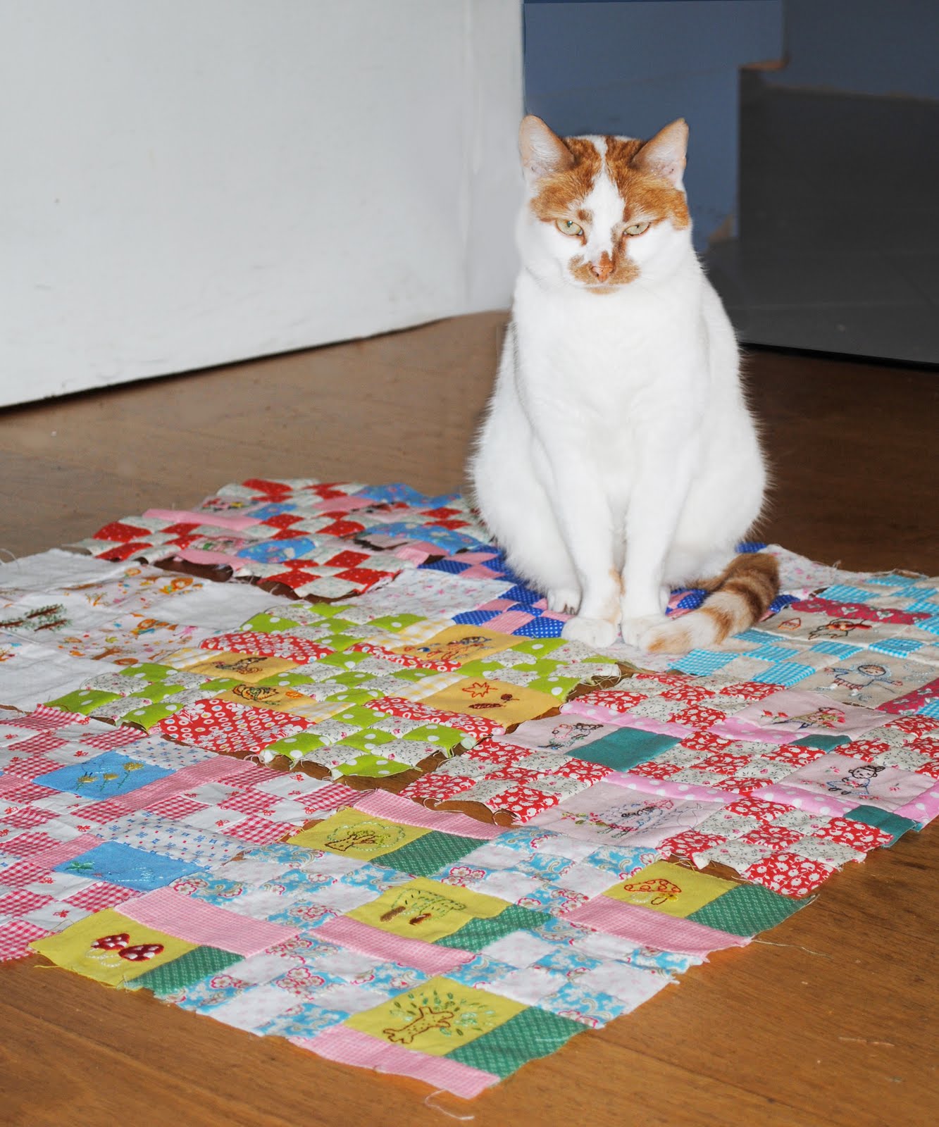 cats & quilts Cats on my quilt