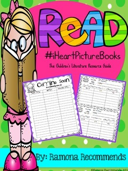 http://www.teacherspayteachers.com/Product/Childrens-Literature-Resource-Guide-GET-ORGANIZED-1215028