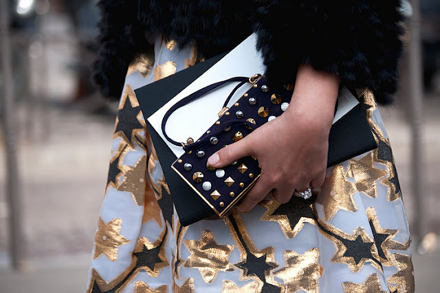 Street Style Trend: Top Handle Clutch Bags 
