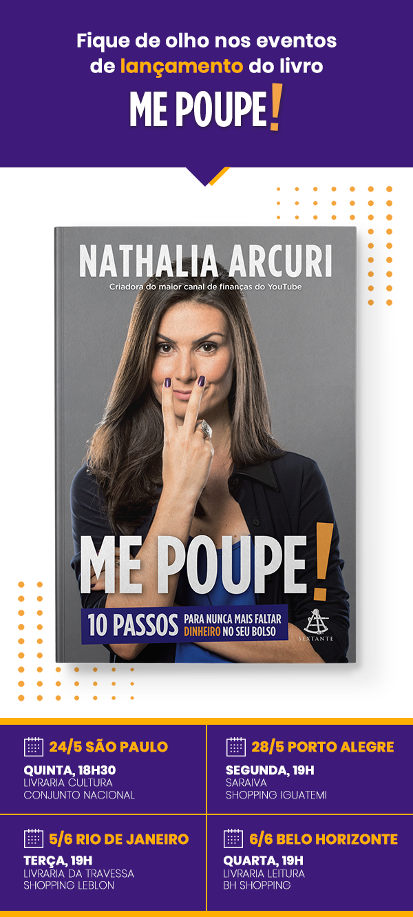 Agenda de eventos: Lançamento Me Poupe! Me Poupe!