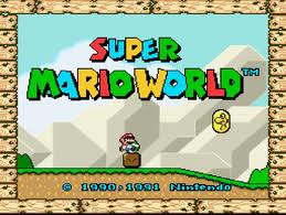 Jogos clássicos, jogos atuais e o futuro dos games!: SUPER MARIO WORLD