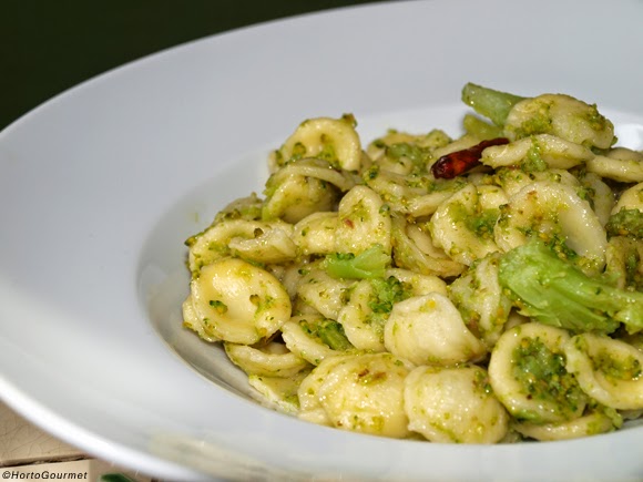 Receta Orecchiette con brócoli HortoGourmet