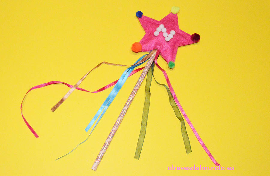 varita fieltro manualidades