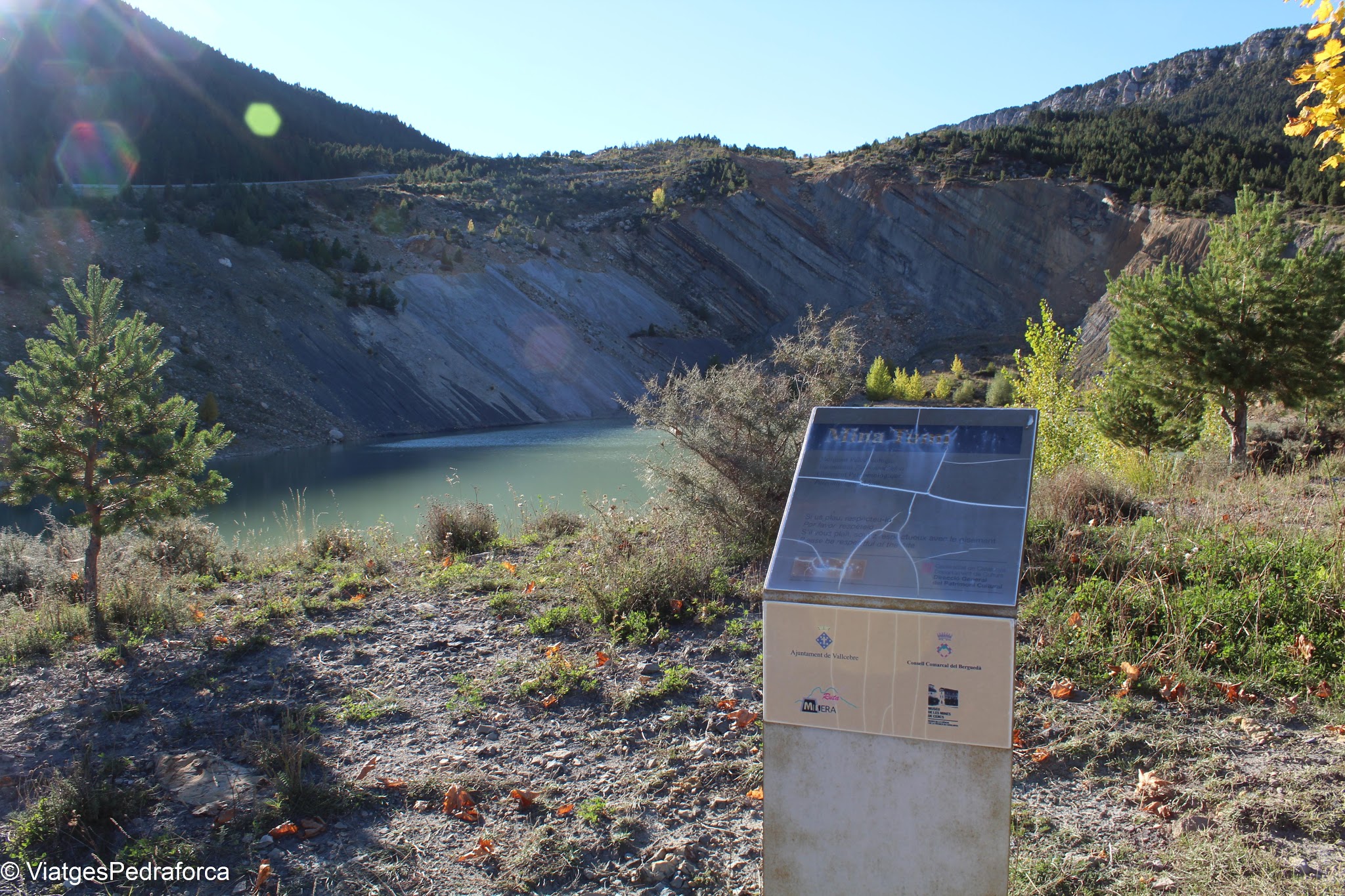 Mina Tumí, Zona paleontològica de Fumanya, BCIN, Serra d'Ensija, Alt Berguedà