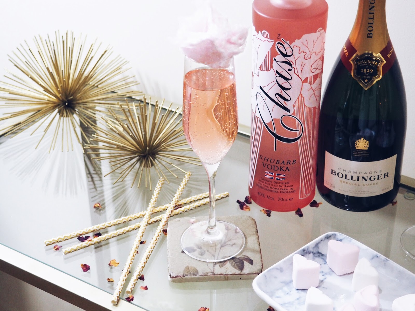 Valentine’s Day Cocktail Candy Floss Fizz Time2Gossip