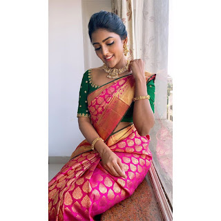 Eesha Rebba Beautiful Traditional Saree Photos Eesha Rebba Beautiful Traditional Saree Photos