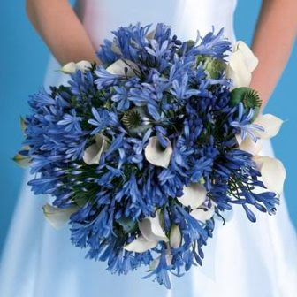 Best Wedding Planing Best Blue Wedding Bouquets Blue Flowers