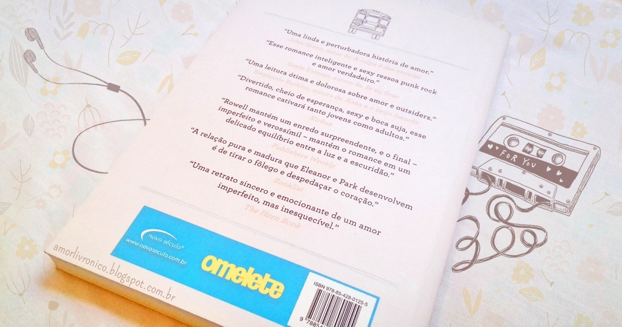 Eleanor & Park Eleanor & Park, Eleanor e Park, livros da rainbow rowell, livros de romance