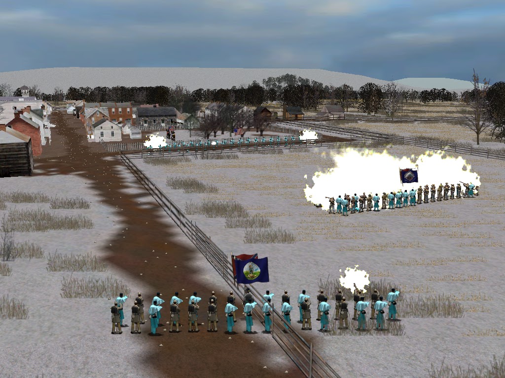 THE WINTER WAR (January 1862) Command Simulation: Battle! Romney D2 ...