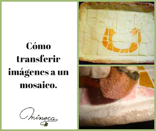 Cómo transferir imágenes al mosaico de espuma plast Reciclar espuma plast o corcho blanco. Tutoriales para reciclar. Blog de manualidades
