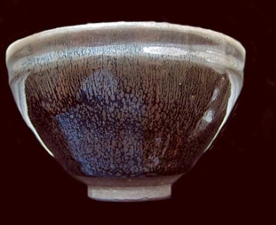 Oksida Besi Langka Keramik  Mangkuk Jian