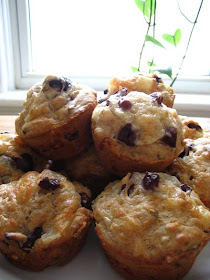 Black Olive and Feta Cheese Dinner Muffins