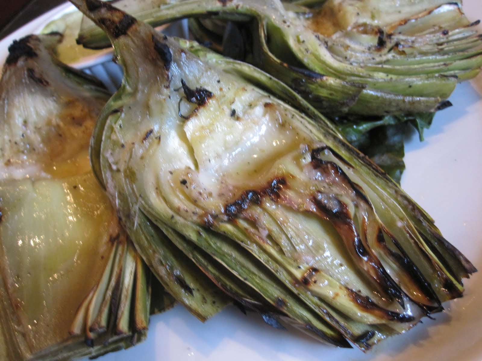 Cannundrums Grilled Artichoke with BasilGarlic Mayonnaise