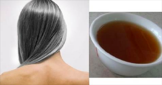 Astuce miracle pour transformer les cheveux blancs en noirs