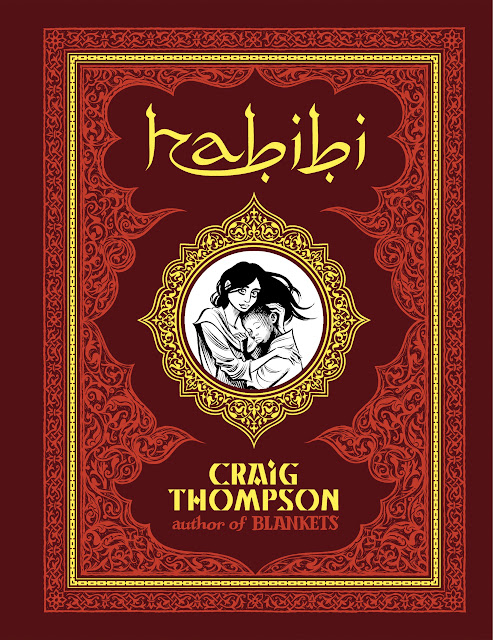 Habibi Craig Thompson poster cover
