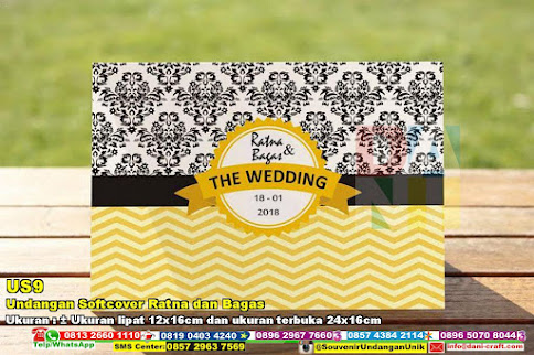 Undangan Softcover Ratna Dan Bagas