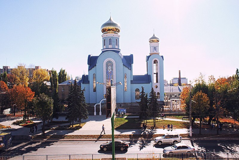 Все храмы луганска