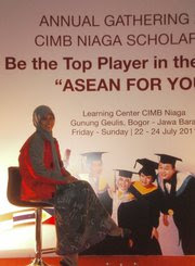Thank You So Much for Unggulan CIMB Niaga Scholarship that Support My Education in UI :D