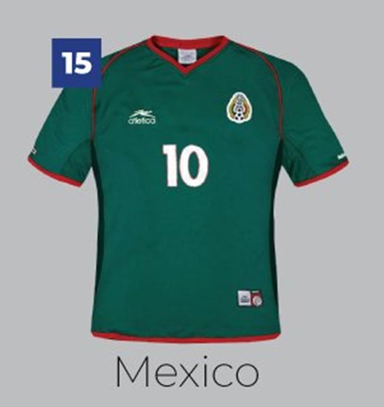 mexico 2002 jersey