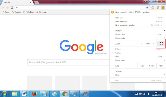 Cara Membuat Layar Laptop Full Screen Di Google Chrome ...