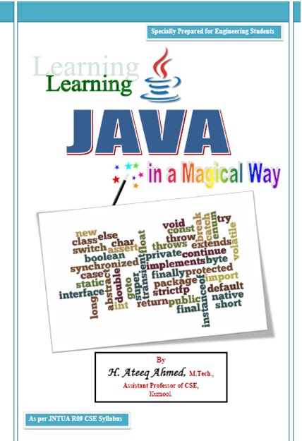 ENGINEERING DRIVE Java Material For CSE Students