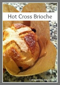 Hot cross brioche