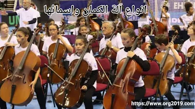 انواع آلة الكمان واسمائها | Violin & Artist