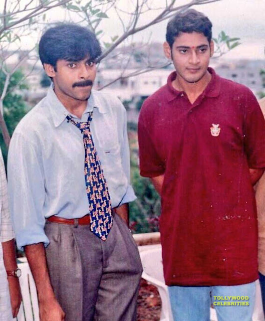 Pawan Kalyan and Mahesh Babu Pawan Kalyan and Mahesh Babu