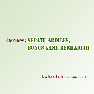 Sepatu Ardiles, Bonus Game Berhadiah Sepatu Ardiles, Bonus Game Berhadiah