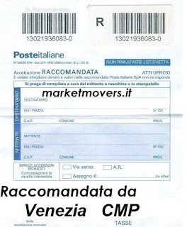 Raccomandata da Venezia CMP, cosa può essere?